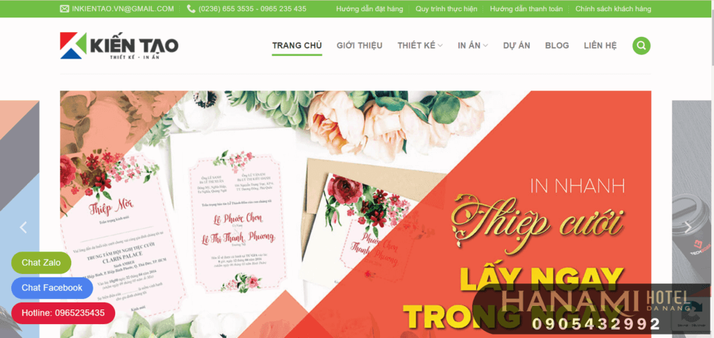 in thiệp cưới giá rẻ Đà nẵng