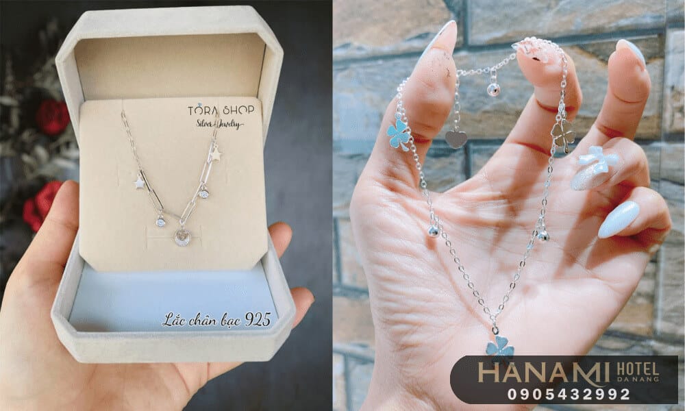 Top 6 tiệm bán lắc chân bạc Đà Nẵng xinh lung linh 5 lắc chân bạc Đà Nẵng