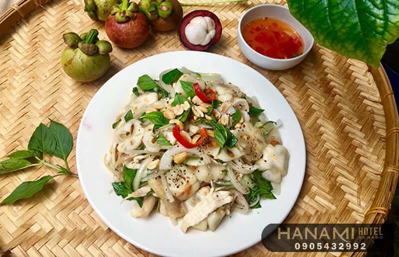 gỏi gà măng cụt