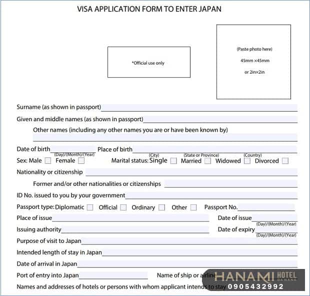 xin visa du lịch Nhật Bản tự túc