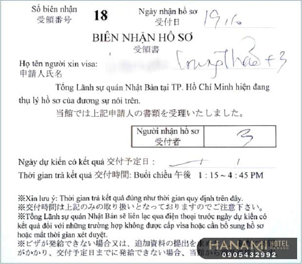 xin visa du lịch Nhật Bản tự túc