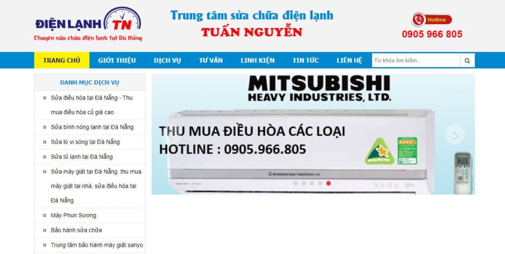 Mua điều hòa cũ tại Đà Nẵng