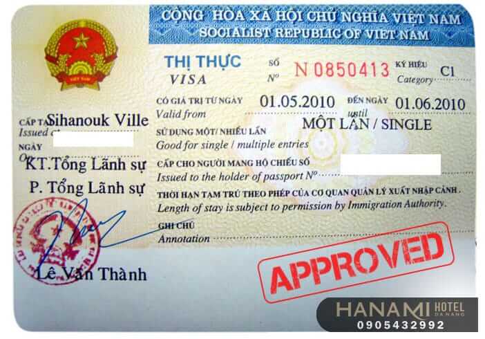 cách làm visa du lịch Việt Nam