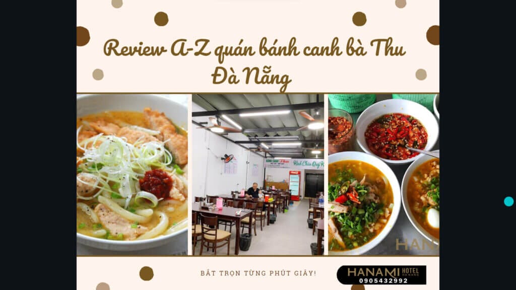 Review A-Z quán bánh canh bà Thu Đà Nẵng 1 Bánh canh Bà Thu Đà Nẵng