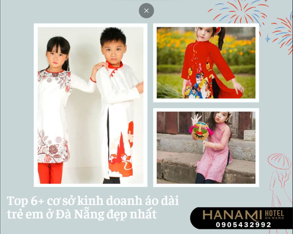  áo dài trẻ em ở Đà Nẵng