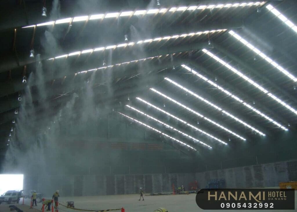lắp đặt hệ thống phun sương tại Đà Nẵng