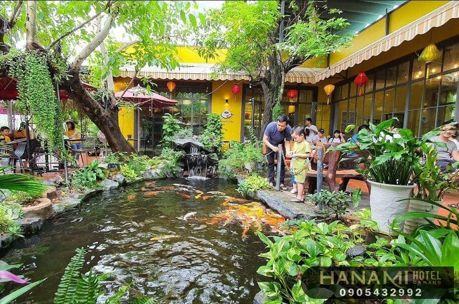 cafe cá Koi Đà Nẵng 