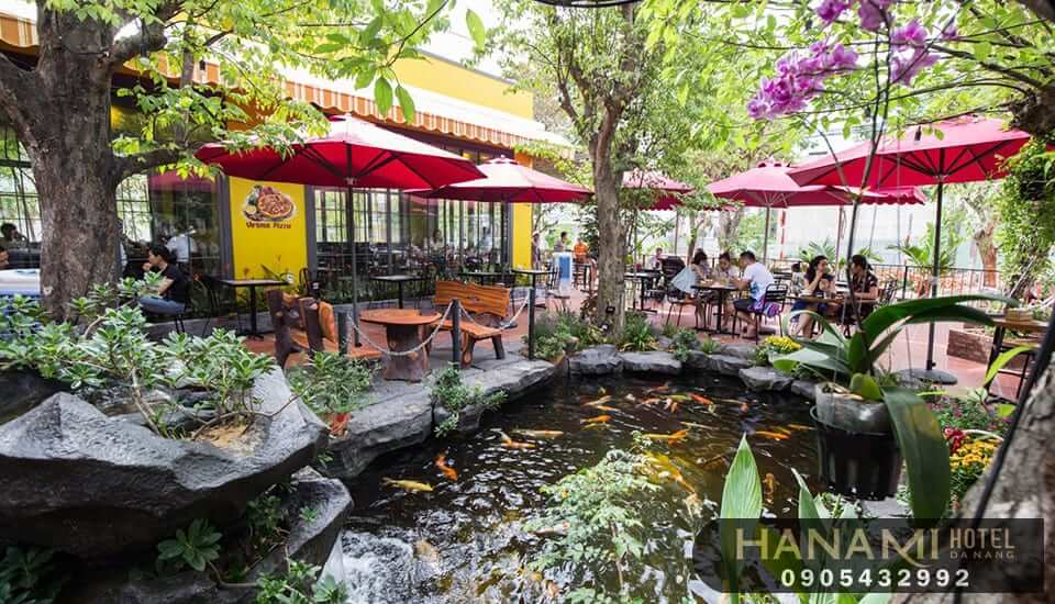 cafe cá Koi Đà Nẵng 
