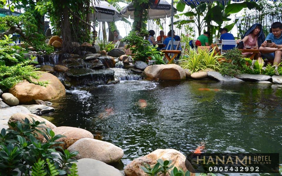 cafe cá Koi Đà Nẵng 
