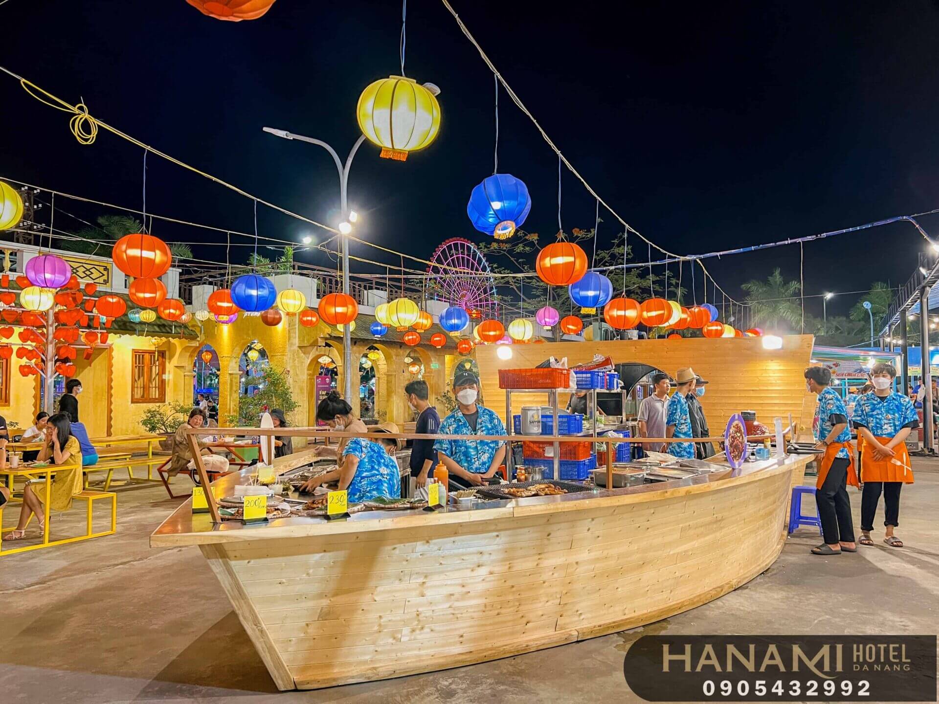 chợ ăn vặt Đà Nẵng