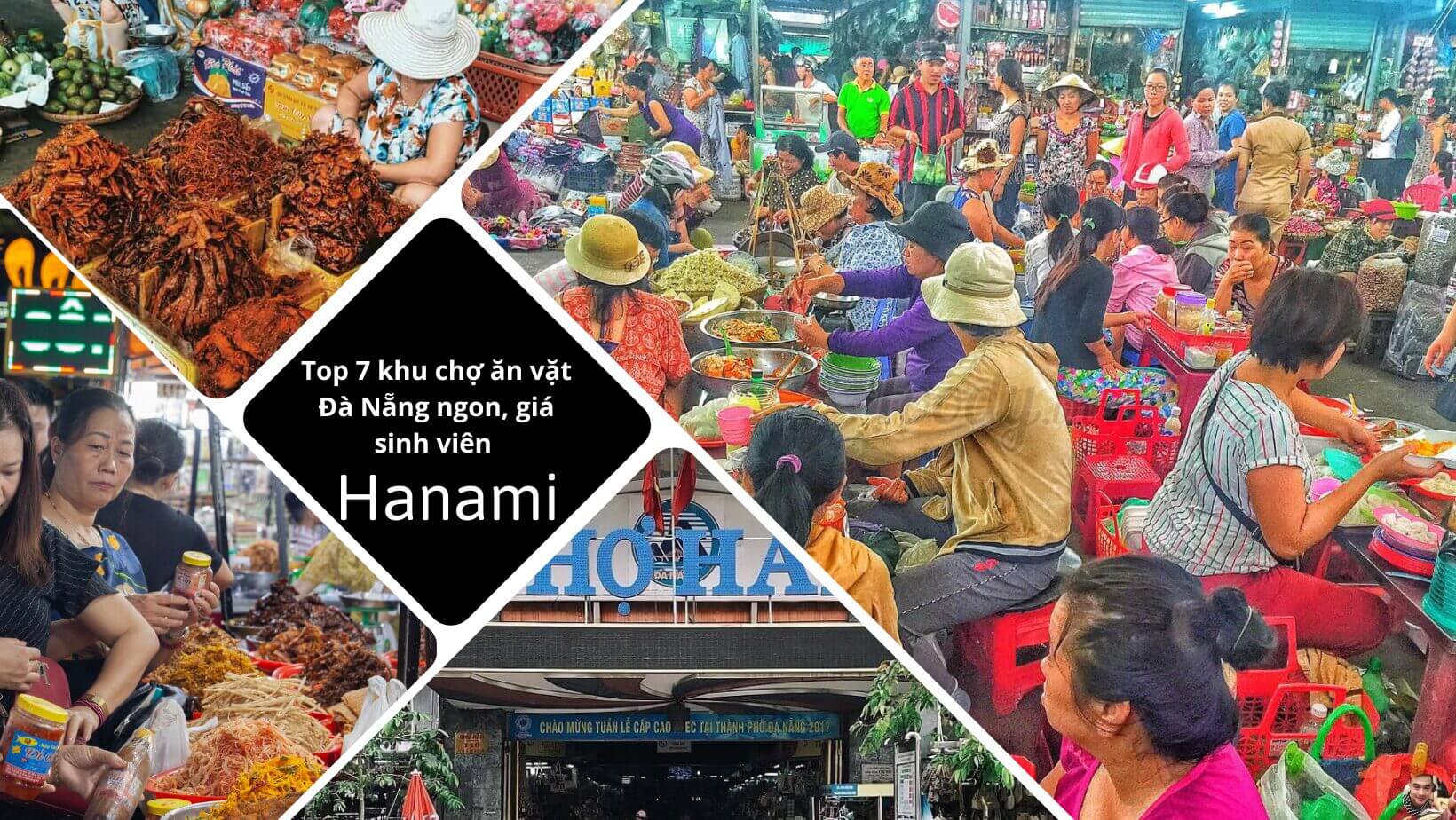 chợ ăn vặt Đà Nẵng