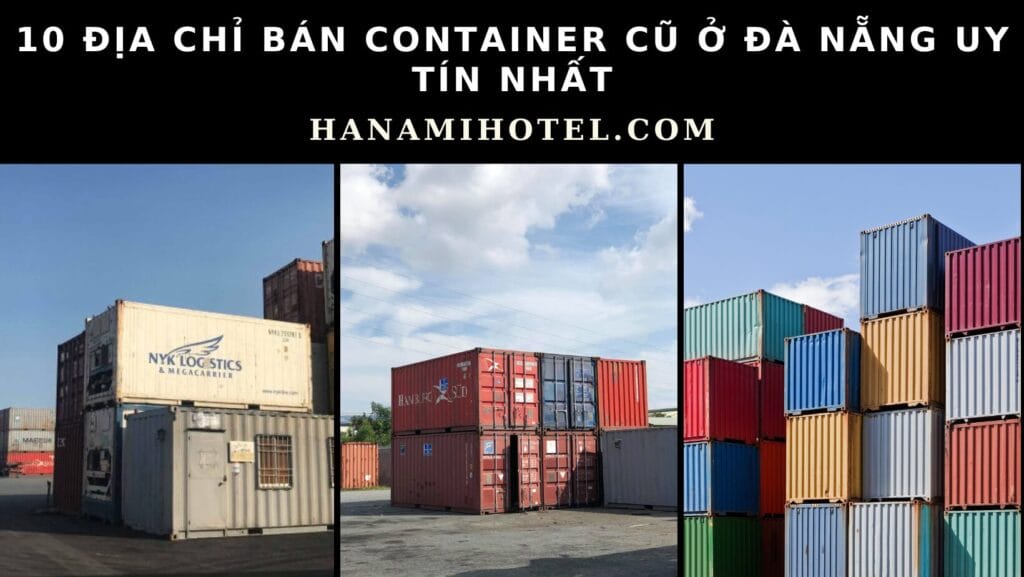 địa chỉ bán container cũ ở Đà Nẵng