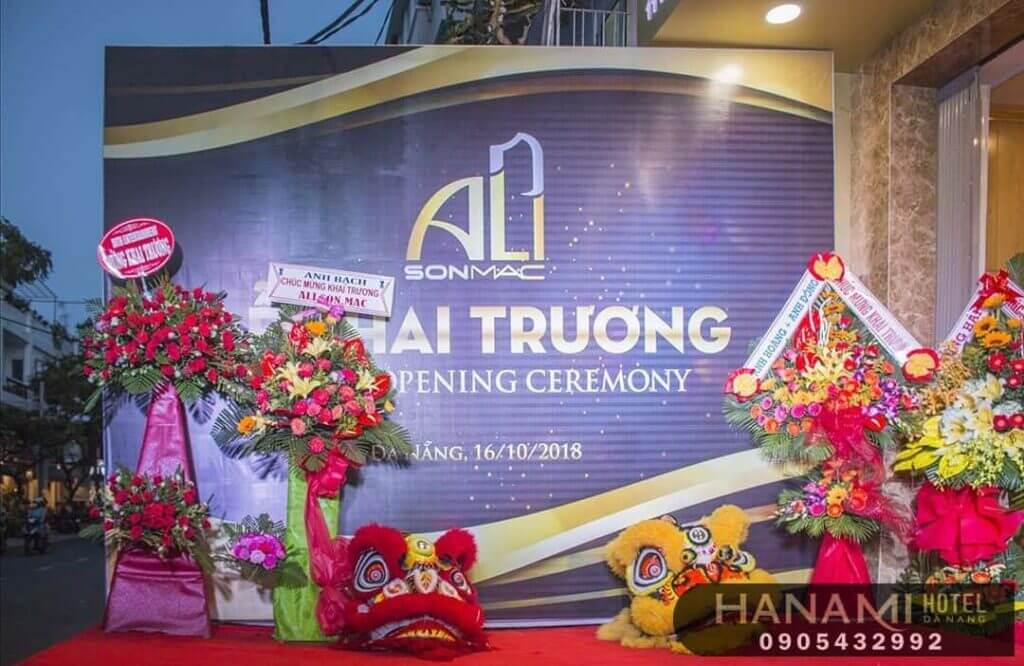 dịch vụ tổ chức lễ khai trương trọn gói tại Đà Nẵng