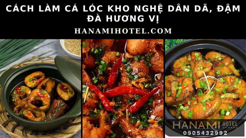 Cách làm cá lóc kho nghệ