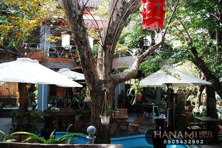 cafe khu biệt thự Đảo Xanh Đà Nẵng