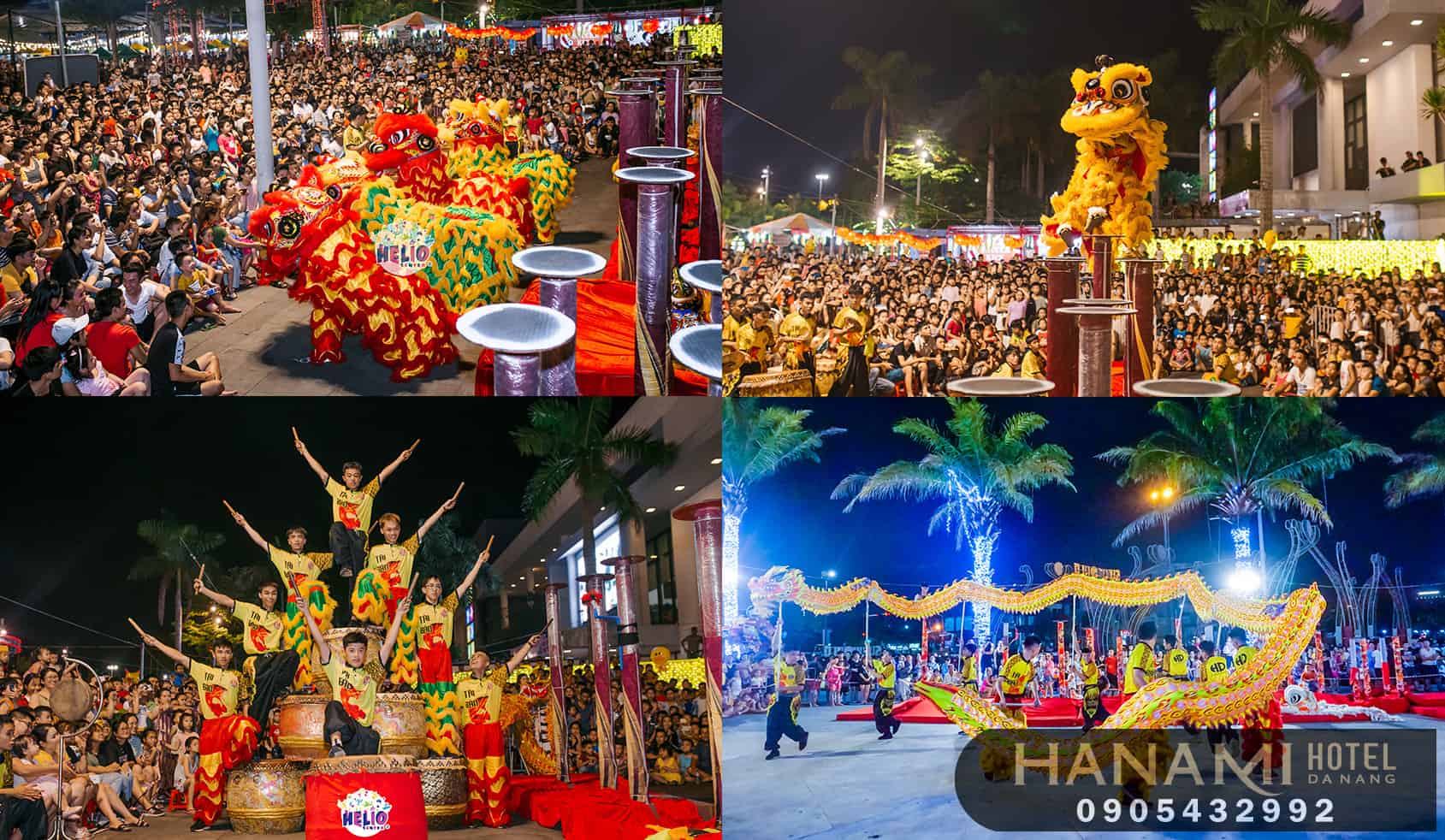 Địa điểm múa lân Trung thu tại Đà Nẵng