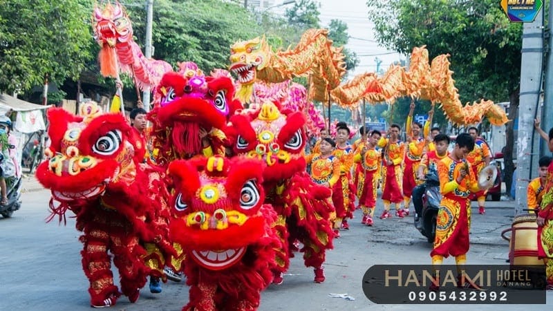 Địa điểm múa lân Trung thu tại Đà Nẵng