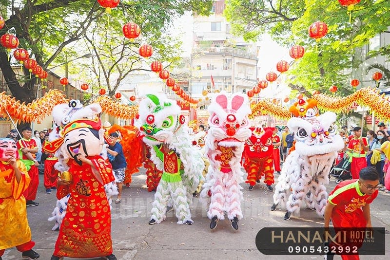 Địa điểm múa lân Trung thu tại Đà Nẵng