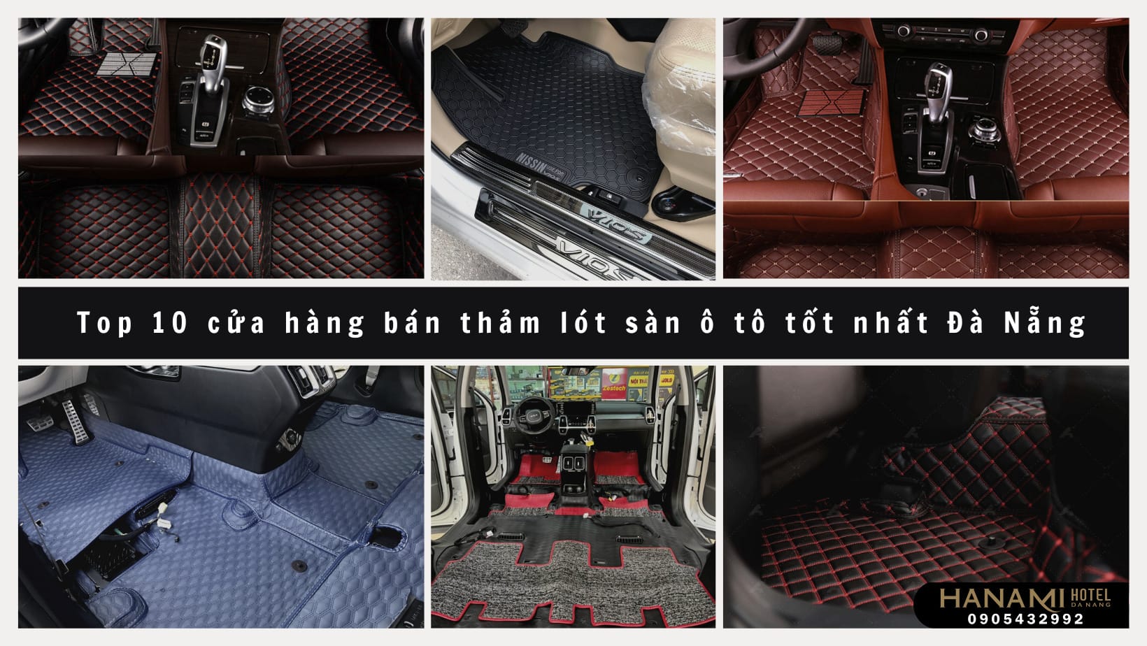 thảm lót sàn ô tô tốt nhất Đà Nẵng