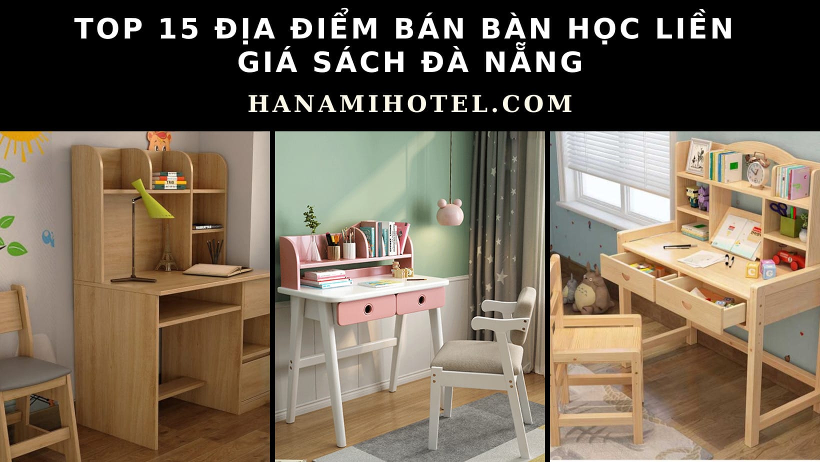 Bàn học liền giá sách Đà Nẵng