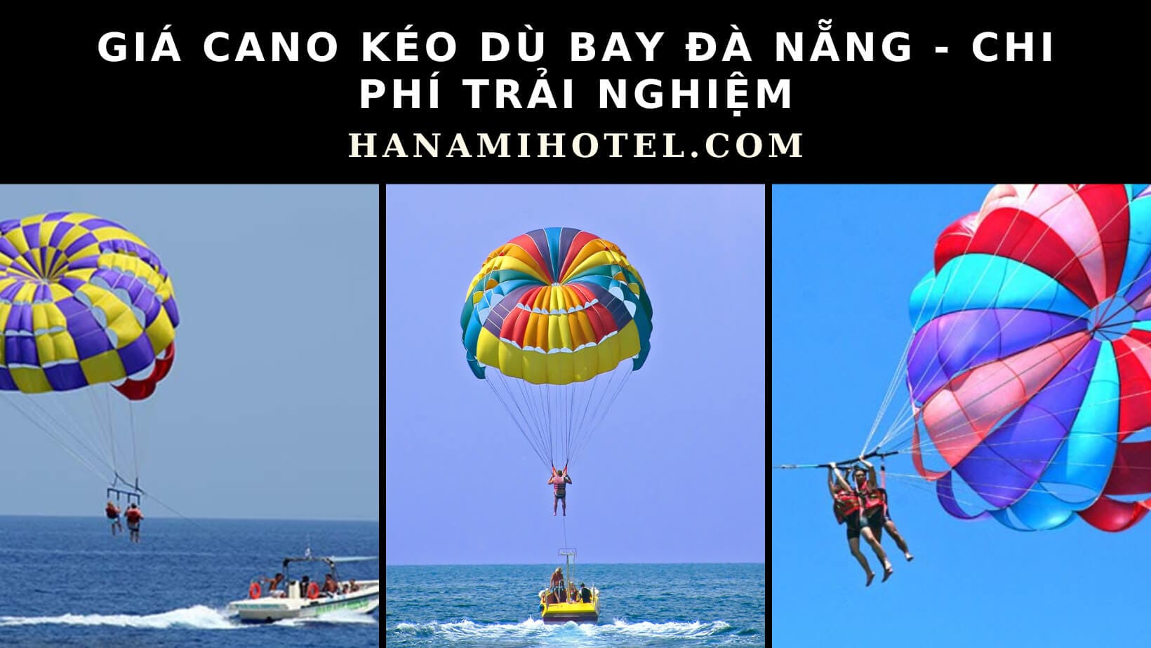 Giá cano kéo dù bay Đà Nẵng