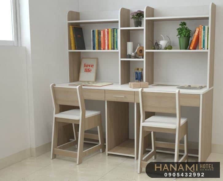 Bàn học liền giá sách Đà Nẵng