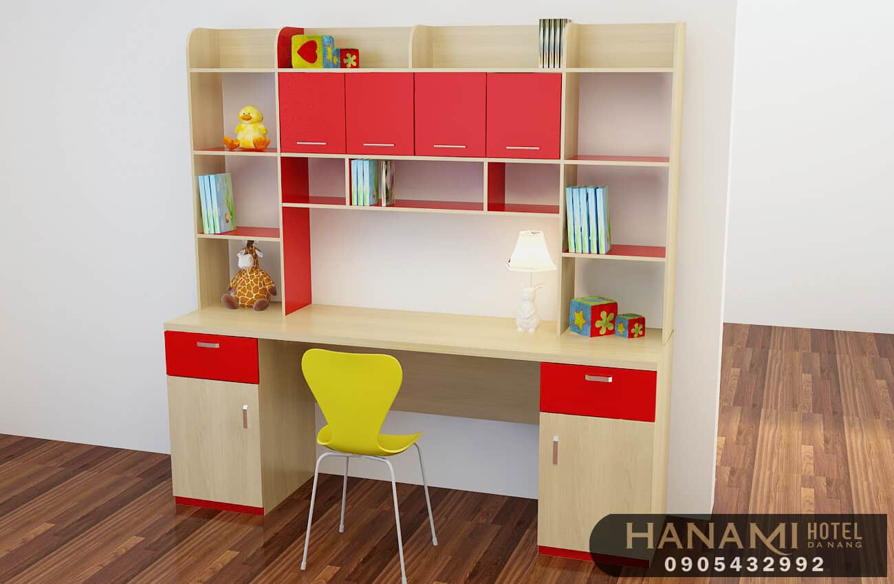 Bàn học liền giá sách Đà Nẵng