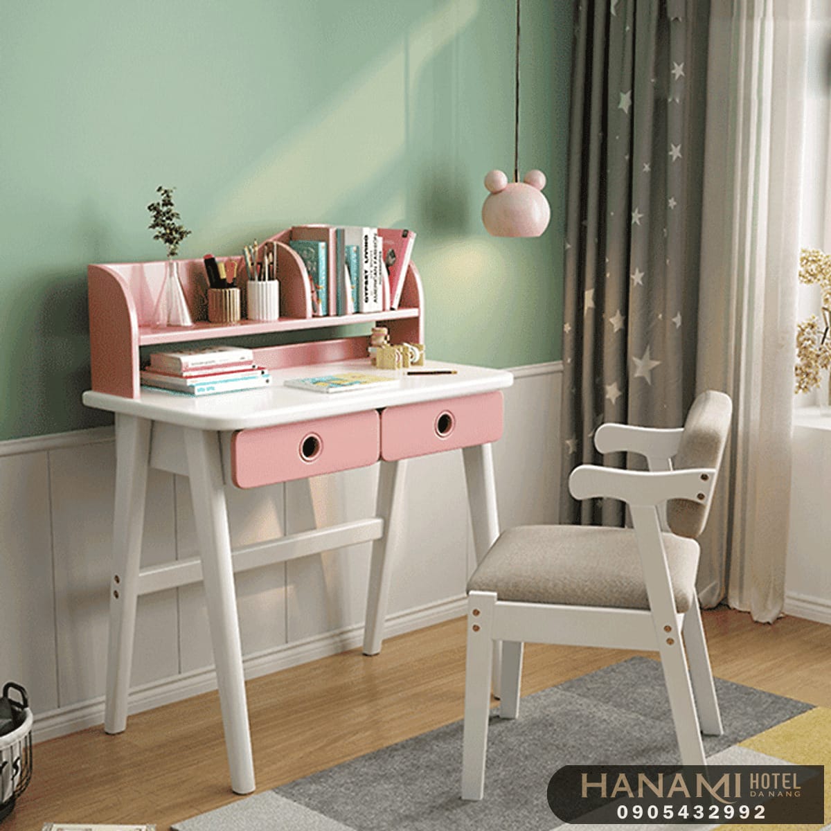 Bàn học liền giá sách Đà Nẵng