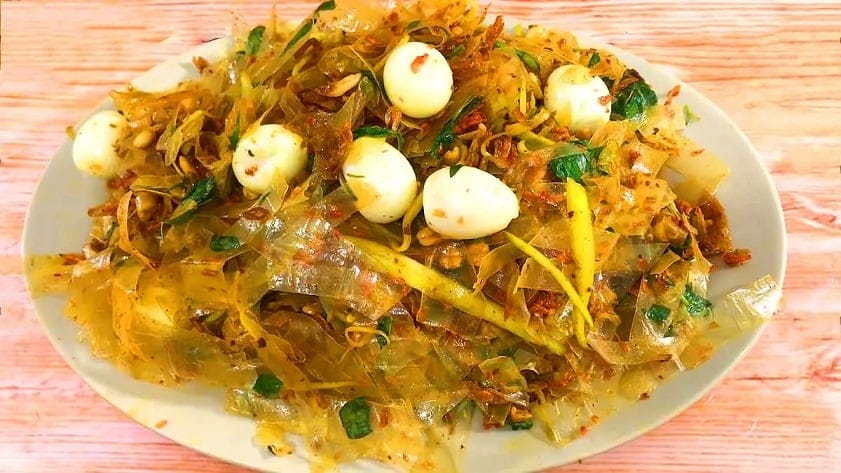 Bánh tráng trộn Đà Nẵng 