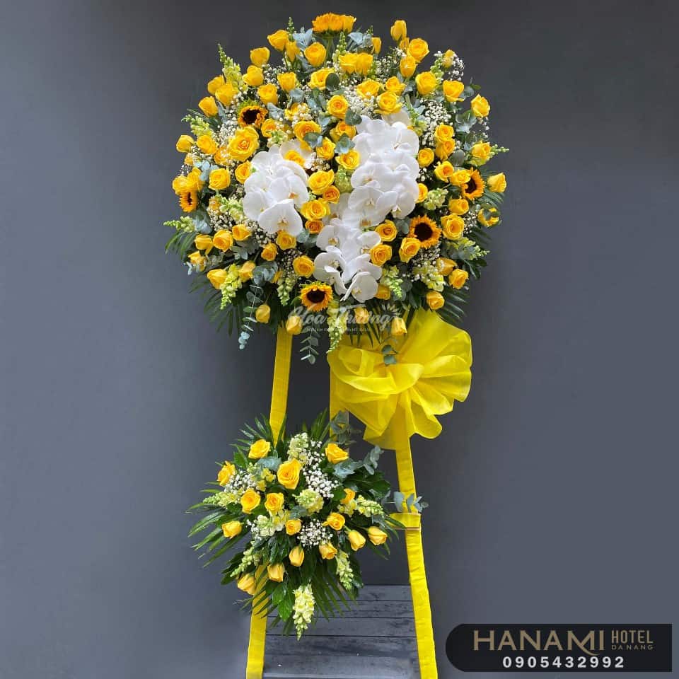 Các lẵng hoa khai trương đẹp