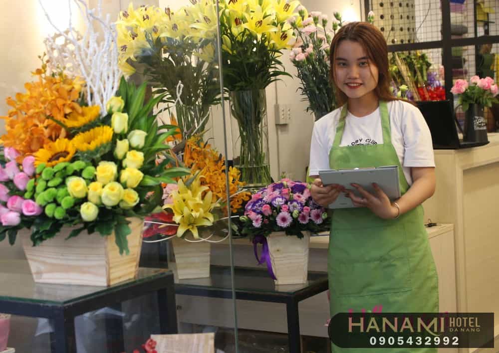 Các lẵng hoa khai trương đẹp