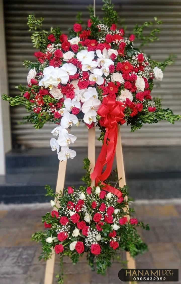 Các lẵng hoa khai trương đẹp