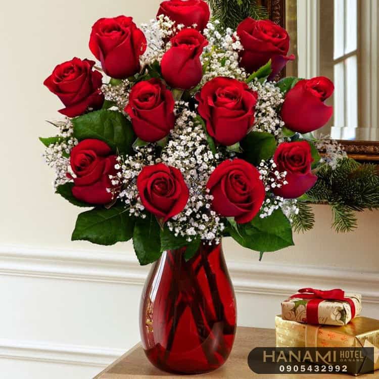 cách cắm hoa hồng đẹp