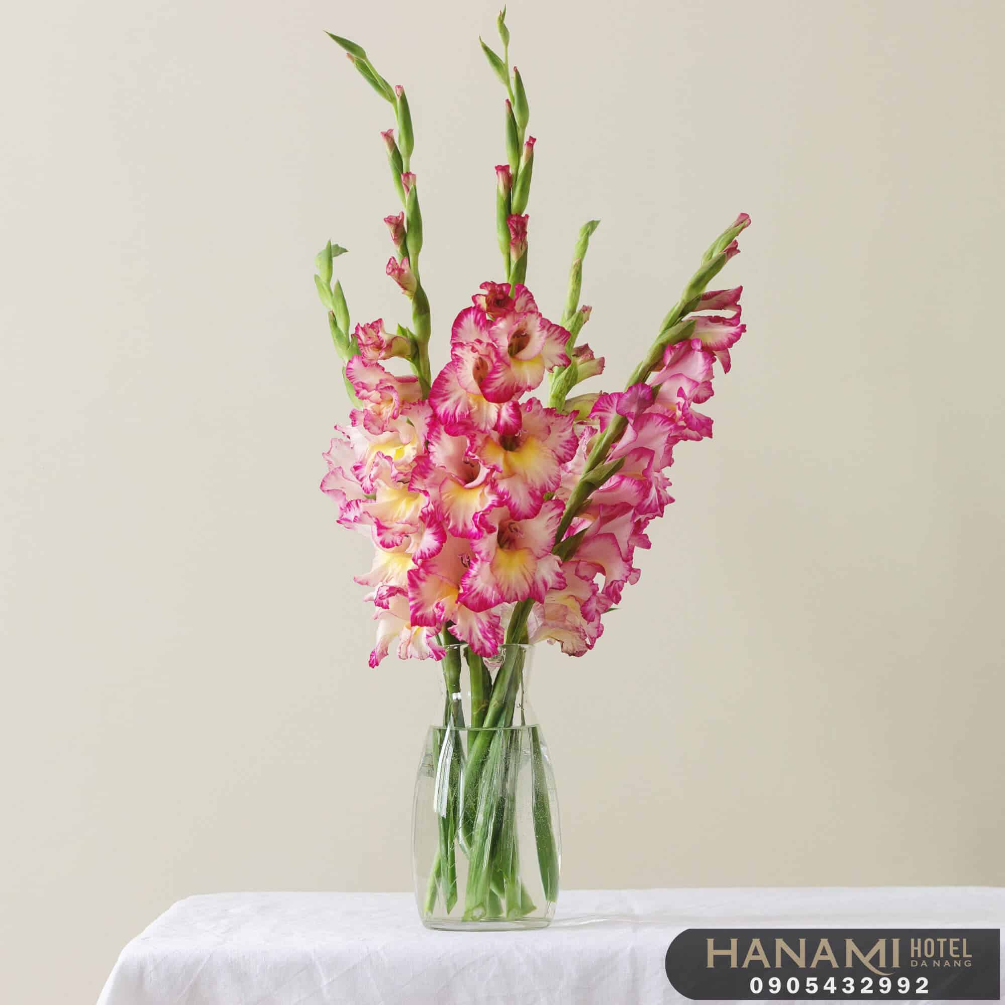 cách cắm hoa lay ơn