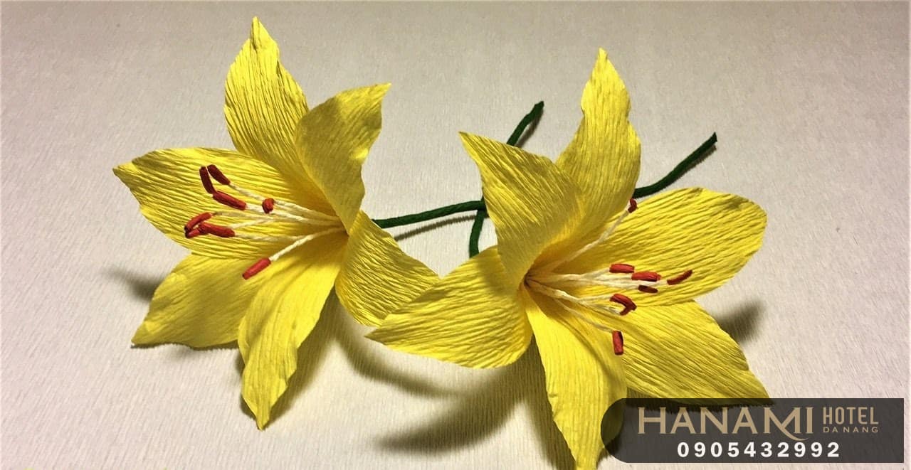 cách làm hoa bằng giấy vệ sinh