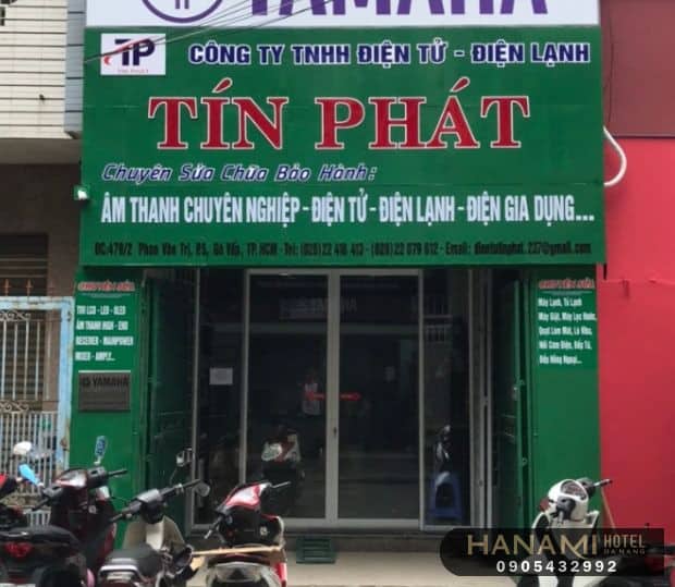 cửa hàng vật tư điện lạnh Đà Nẵng