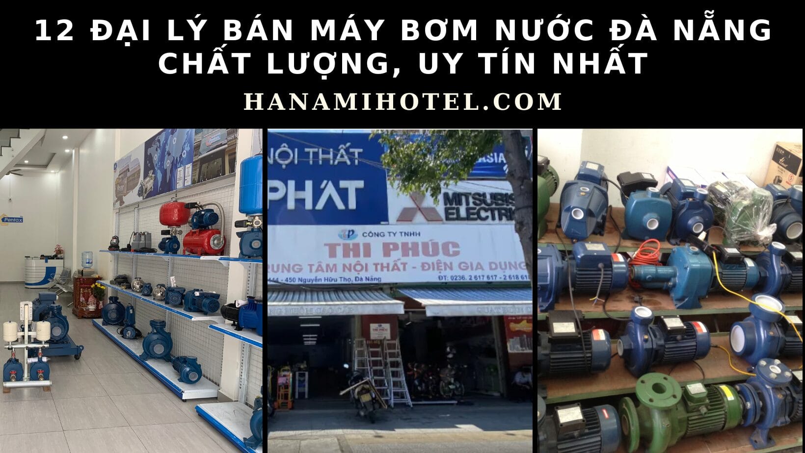 đại lý bán máy bơm nước Đà Nẵng