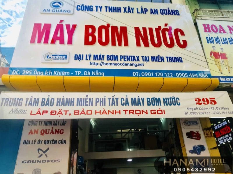 Đại lý bán máy bơm nước Đà Nẵng