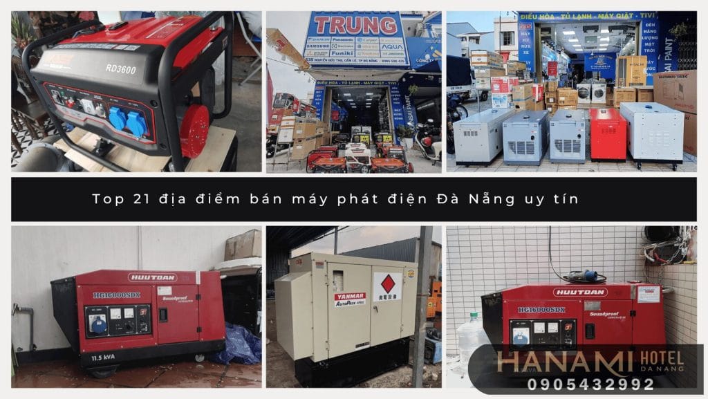 địa điểm bán máy phát điện Đà Nẵng