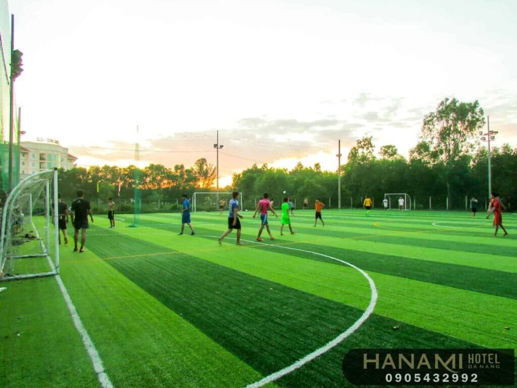 Football fields in Da Nang