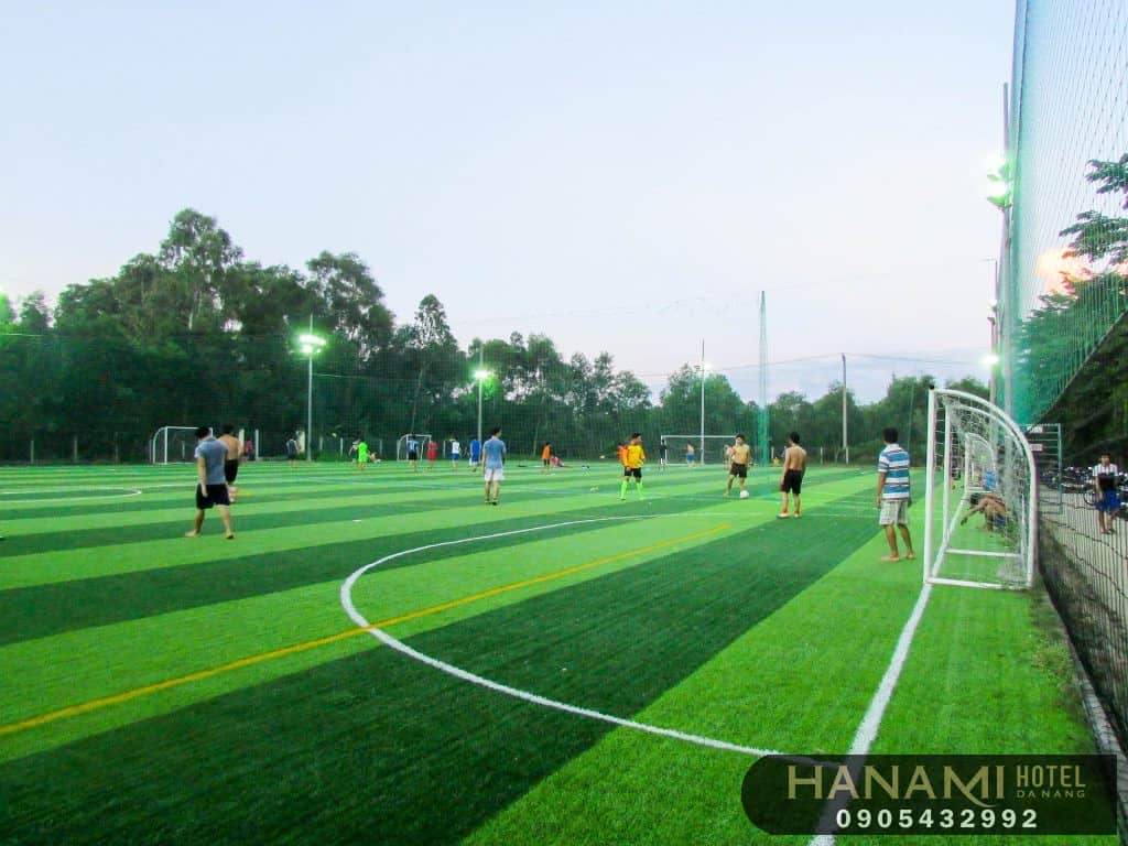 Football fields in Da Nang