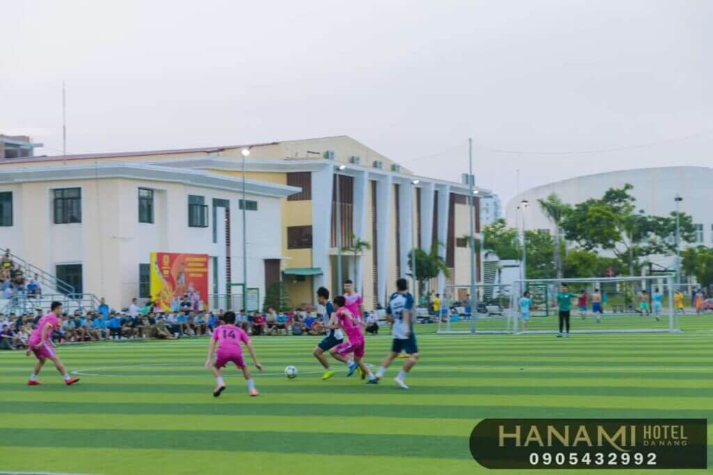 Football fields in Da Nang