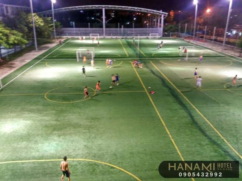 Football fields in Da Nang
