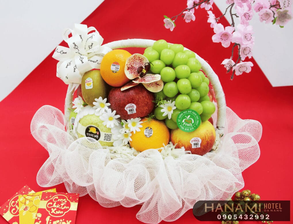 Hướng dẫn cách làm giỏ hoa quả