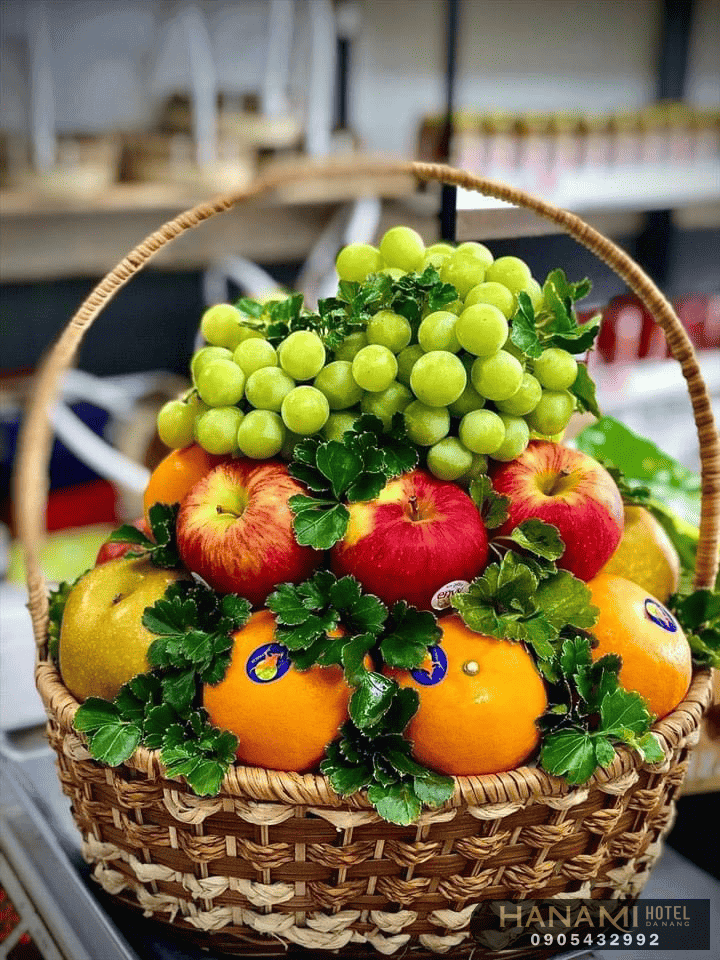 Hướng dẫn cách làm giỏ hoa quả