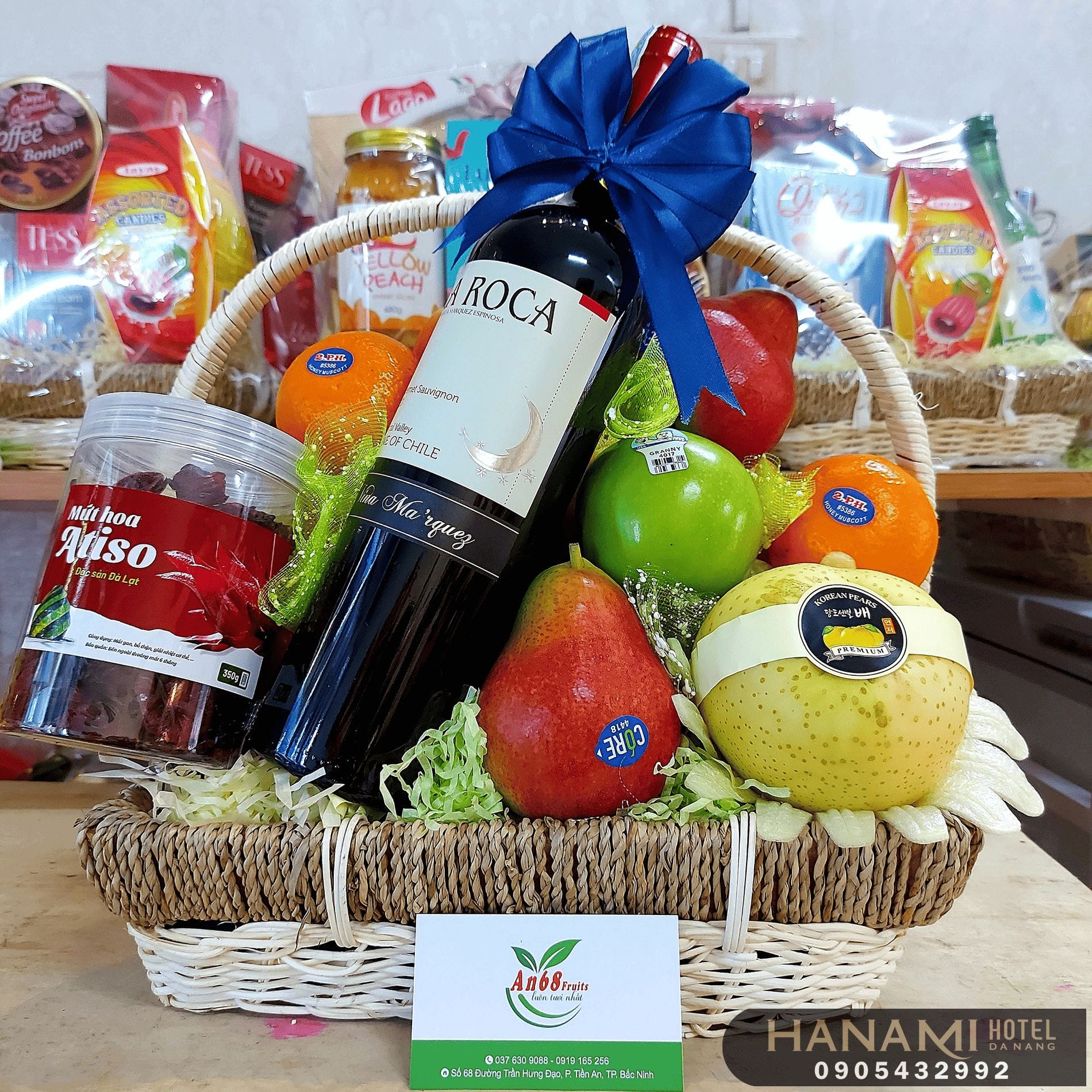 Hướng dẫn cách làm giỏ hoa quả