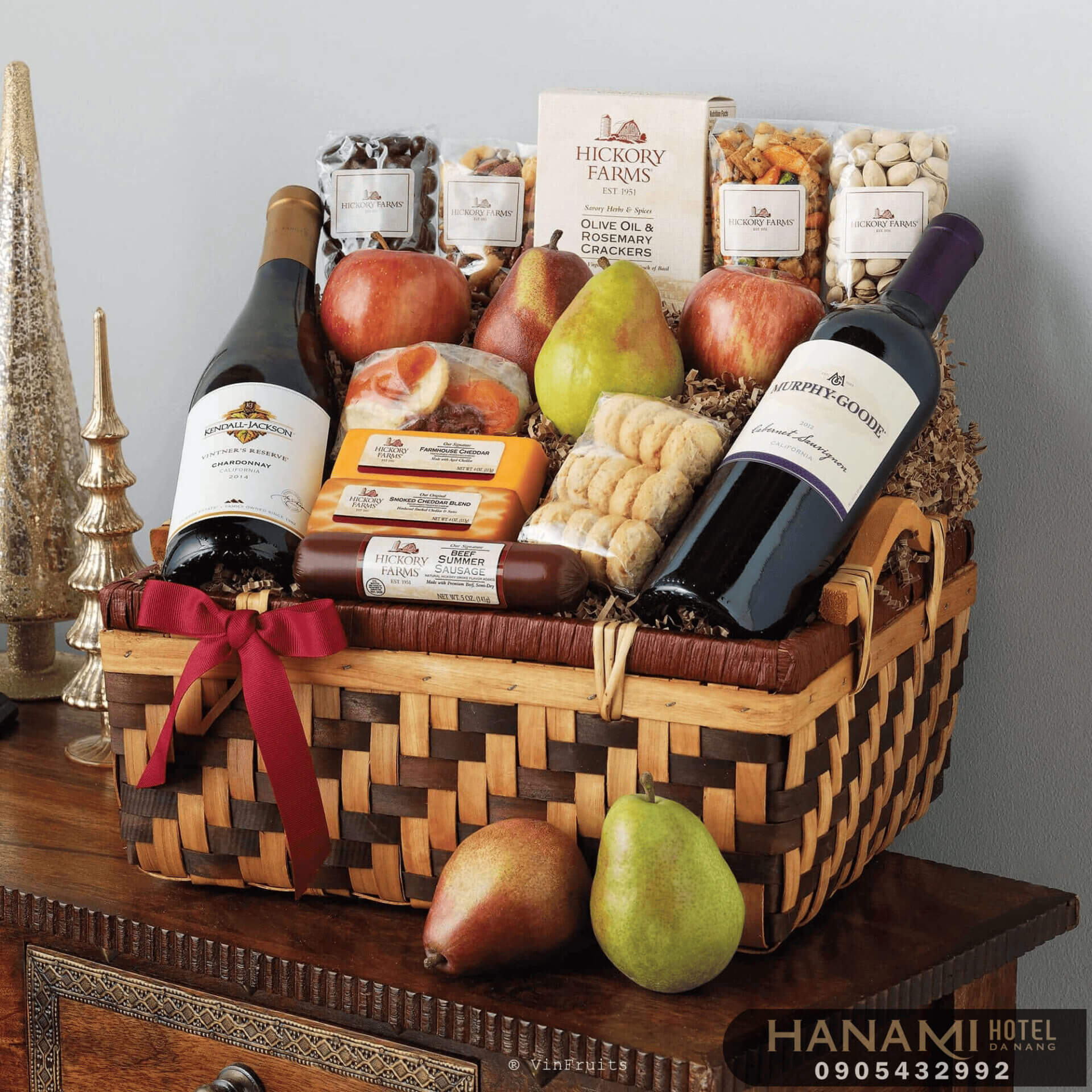 Hướng dẫn cách làm giỏ hoa quả