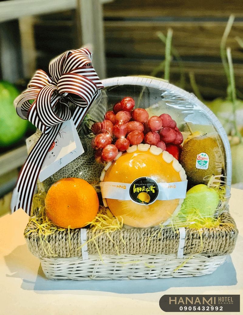 Hướng dẫn cách làm giỏ hoa quả