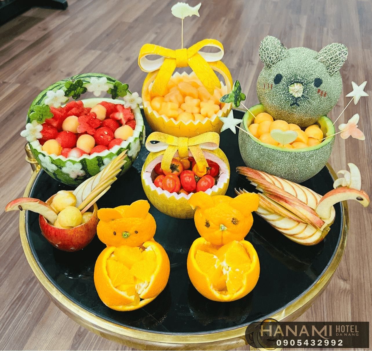 Hướng dẫn cách làm giỏ hoa quả