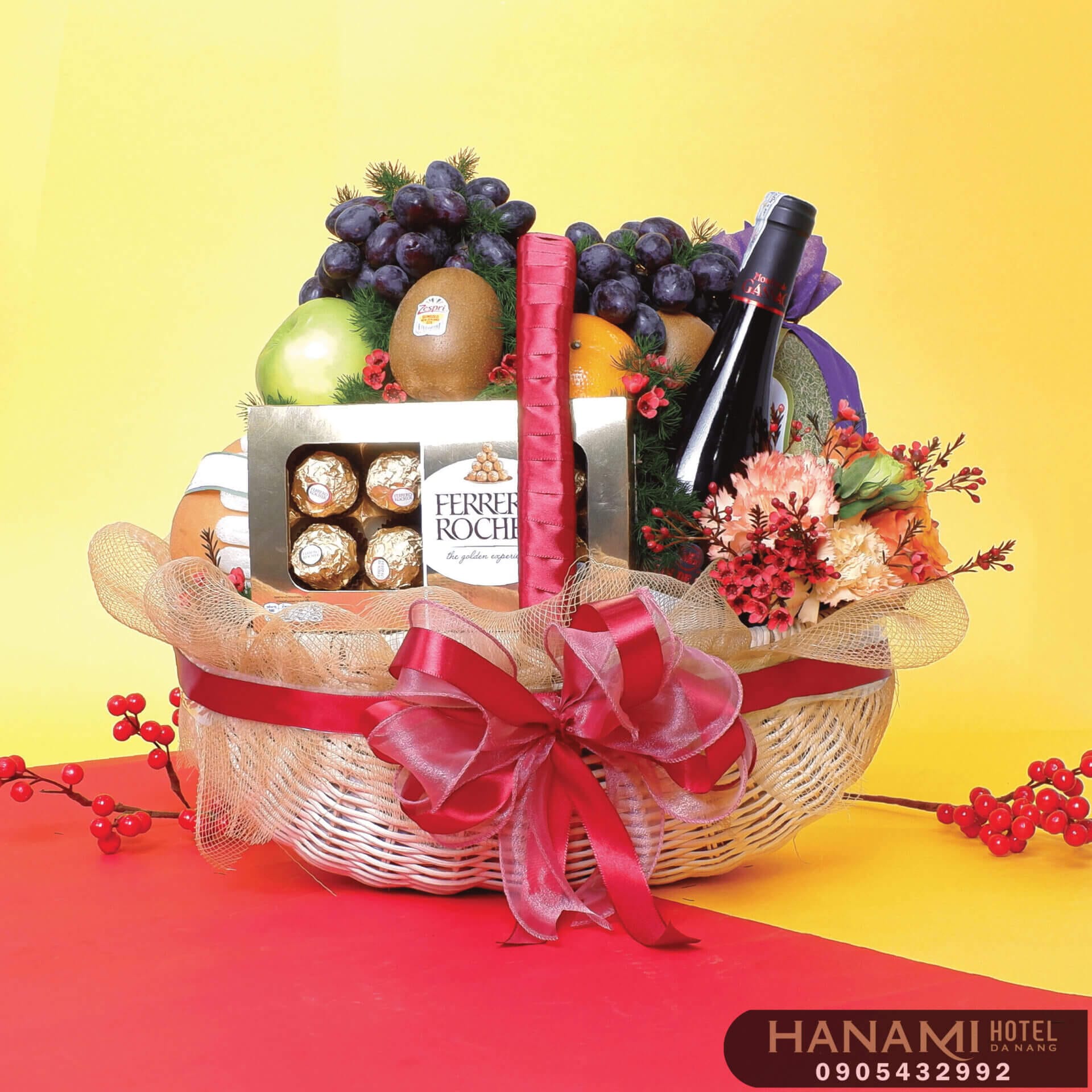 Hướng dẫn cách làm giỏ hoa quả